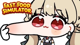 【 Fast Food Simulator 】本日なんと6人目がいます！！！【 ぶいすぽ / 小雀とと 】