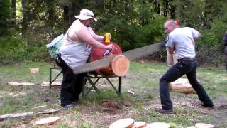 Humboldt State Logtoberfest 2013 Men's Single Buck