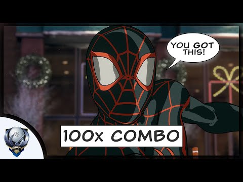 100x Combo Trophy in Miles Morales Even Your Grandma Can Get