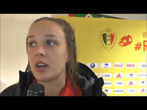 Tine De Caigny na België - Portugal op 06.04.2018