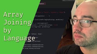 Array Joining by Language - The Matthias iOS Development Show