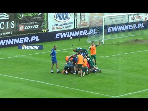 Bramki i seria rzutów karnych z meczu Wigry Suwałki - KKS Kalisz 2:2 (2:2) k. 2-4 [15.06.2021]