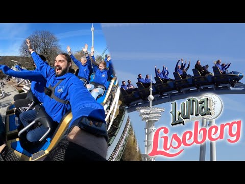 Is THIS the best BOOMERANG roller coaster? | Liseberg Luna Onride Footage