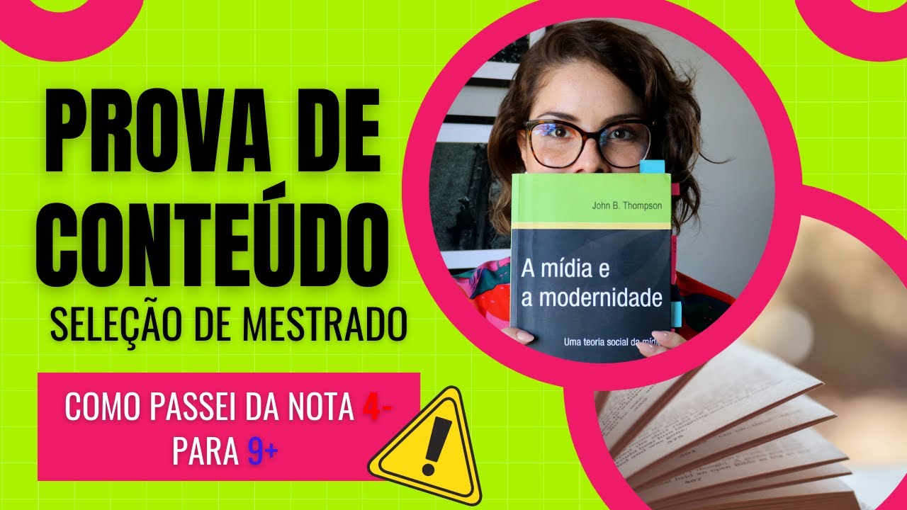 Prova teórica de conteúdo - seleção de MESTRADO