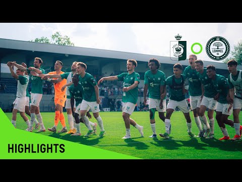 Highlights KMSK Deinze vs  Lommel SK (1-2)