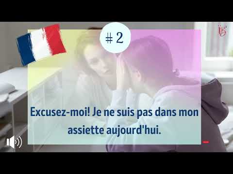 Je ne suis pas dans mon assiette aujourd'hui | Easy French Idioms & Expressions | Speak like native
