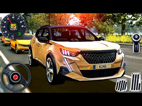 Driving School Sim #23 - Car BMW, Peugeot Offroad and City Driver Ride 3D - Android GamePlay