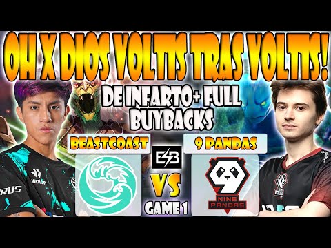 BEASTCOAST VS 9 PANDAS BO3[GAME 1] ELIMINACIÓN-PARKER, SCOFIELD VS RAMZES-BALI MAJOR 2023-ESB