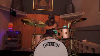 Dyami Klein drum solo using The Music Room