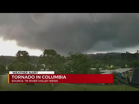 Tornado in Columbia, TN