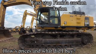I bought all kinds of stuff at this heavy equipment auction… some was good and some was…..