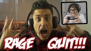 RAGE QUIT!!! RAP BATTLE