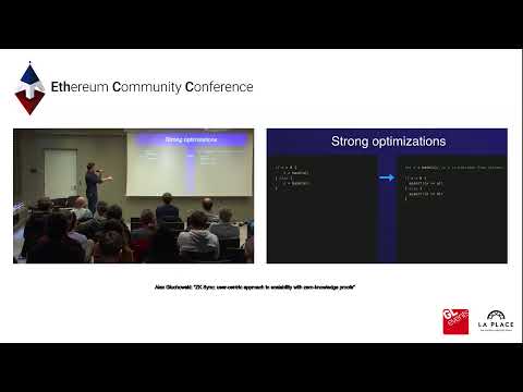 Alex Gluchowski: "ZK Sync: user-centric approach to scalability with zero-knowledge proofs"