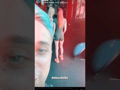 Оля Шелби составила компанию Никите Голеву.