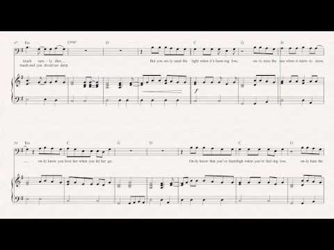 Bassoon - Let Her Go - Passenger Sheet Music, Chords, & Vocals
