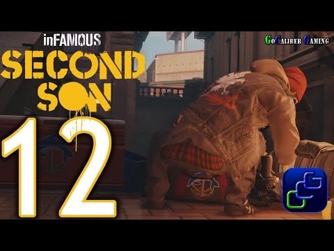 inFAMOUS: Second Son PS4 Walkthrough - Part 12 - Chase the Sniper