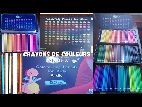 Artina COLORING PENCILS (pro brand kids model, for everyone, pro or beginner)✅🖍️