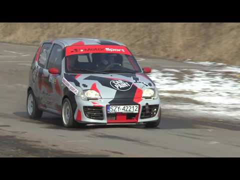 Szombierki Rally Cup 2018 - 1 Runda - Maciej Walaszek / Dominik Wróbel - Fiat SCS
