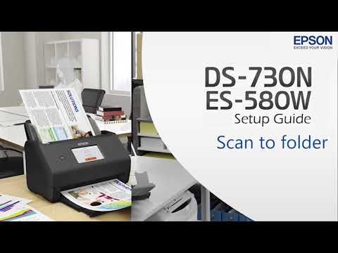 How to set up Scan to Folder function