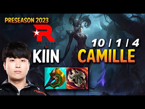 KT Kiin CAMILLE vs FIORA Top - KR Ranked