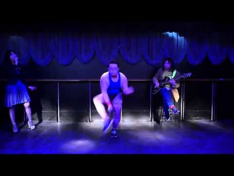 ▶ Funny Overweight Japanese Man In Tights Play The Tambourine   YouTube