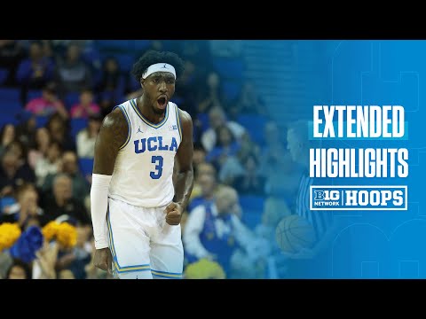 Maryland vs. UCLA | Extended Highlights | Big Ten Men's Basketball | 01/10/26