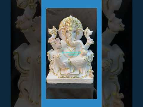 Bal Ganesha Marble Statue