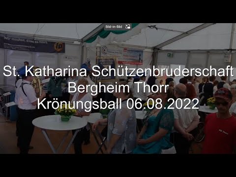 06.08.22 Bergheim Thorr - St. Katharina Schützenbruderschaft Krönungsball - De Fruende