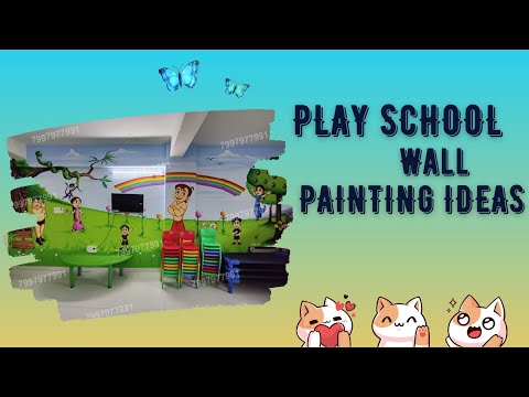 Play school & primary school wall art painting