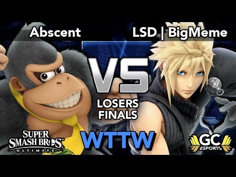 WTTW3 - Abscent (Donkey Kong) vs Big Meme (Cloud)  (Losers Finals) - Smash Ultimate