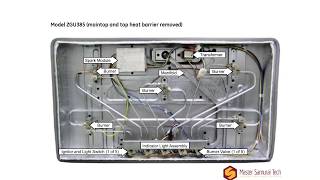 Helping a PCM Troubleshoot a No-Spark Problem on a GE ZGU385 Gas Cooktop