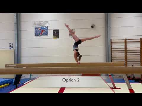 Imposés FFGYM - Niveau 3 - Poutre