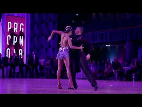 Konstantin Gorodilov & Dominika Bergmannova EST | Prague Open 2018 | PODF | Solo Rumba