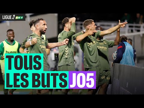 Tous les buts de la 5ème journée - Ligue 2 BKT 25/26