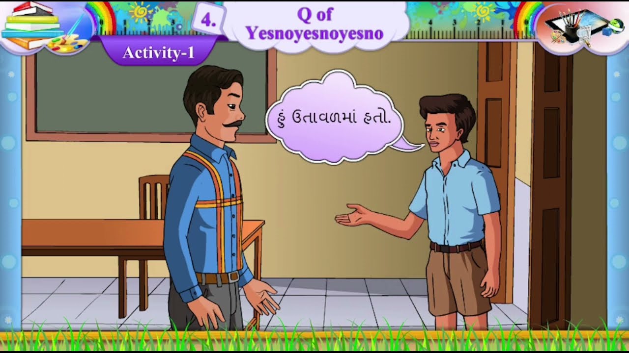 std 7 english sem 2 unit 4 Q of Yesnoyesnoyesno