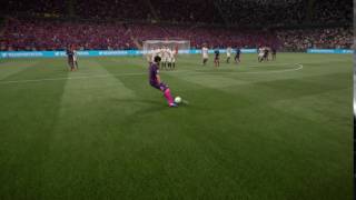 FIFA 17- COUP FRANC DE OUF AVEC LUIS SUAREZ!!!