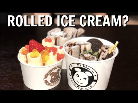 DISCOVERING ROLLED ICE CREAM IN SEATTLE | LeAnn Donoso