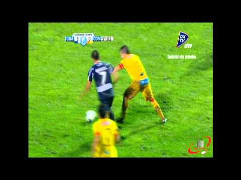 EXPULSION MARCZUK - GIMNASIA LA PLATA 5 CRUCERO DEL NORTE 0 - FECHA 11 B NACIONAL (22 10 2012)