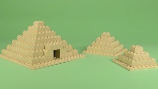 LEGO Pyramid 001 Building Instructions - Basic MOC "How To"