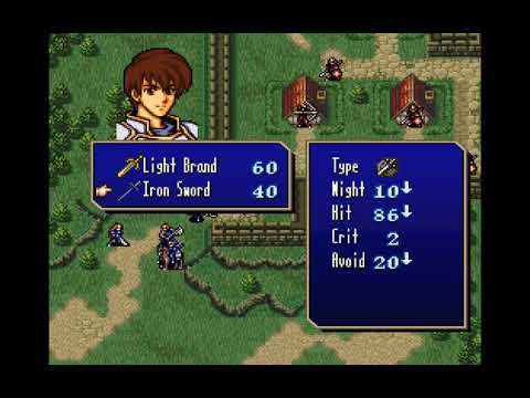 Fire Emblem: Thracia 776 Chapter 1 and Chapter 2 (Chapter 2 failed)