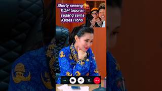 Download lagu SHERLY TJOANDA SENENG 🥰 KANG DEDI LAPORAN SEDANG SAMA KADES HOHO #dedimulyadi #viralvideo mp3