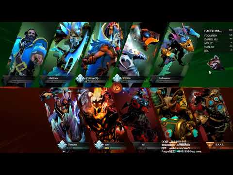 【三好大叔Dota2】我 FY 大哥 LGD VS INF P2 中国超级Major小组赛