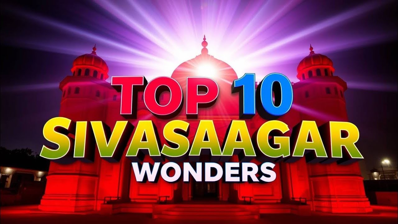 𝐓𝐨𝐩 𝟏𝟎 𝐏𝐥𝐚𝐜𝐞𝐬 𝐭𝐨 𝐕𝐢𝐬𝐢𝐭 𝐢𝐧 𝐒𝐢𝐯𝐚𝐬𝐚𝐠𝐚𝐫 #Sivasagar tourism