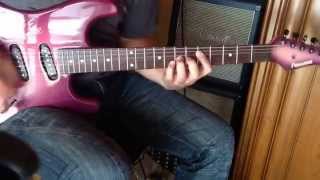 Heaven&#39;s Train guitar cover BADLANDS Jake E Lee