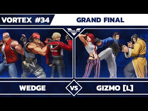 [Vortex #34] Wedge vs Gizmo [L] - Grand Final - The King of Fighters XV