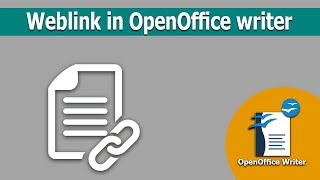How to add or remove hyperlink in OpenOffice writer document