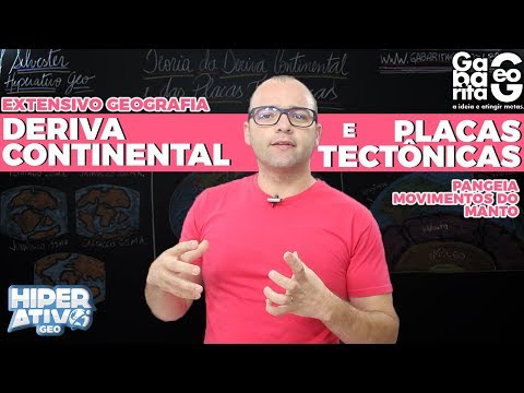 Geography for Enem - Tectonic Plates and Continental Drift - Pangea