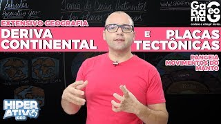 Geografia pro Enem - Placas Tectônicas e Deriva Continental - Pangeia