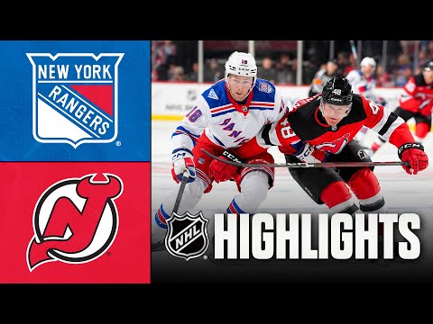 NHL Preseason Highlights | Rangers vs. Devils | September 21, 2025