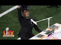 Jon Batiste Sings The National Anthem At Super Bowl LIX